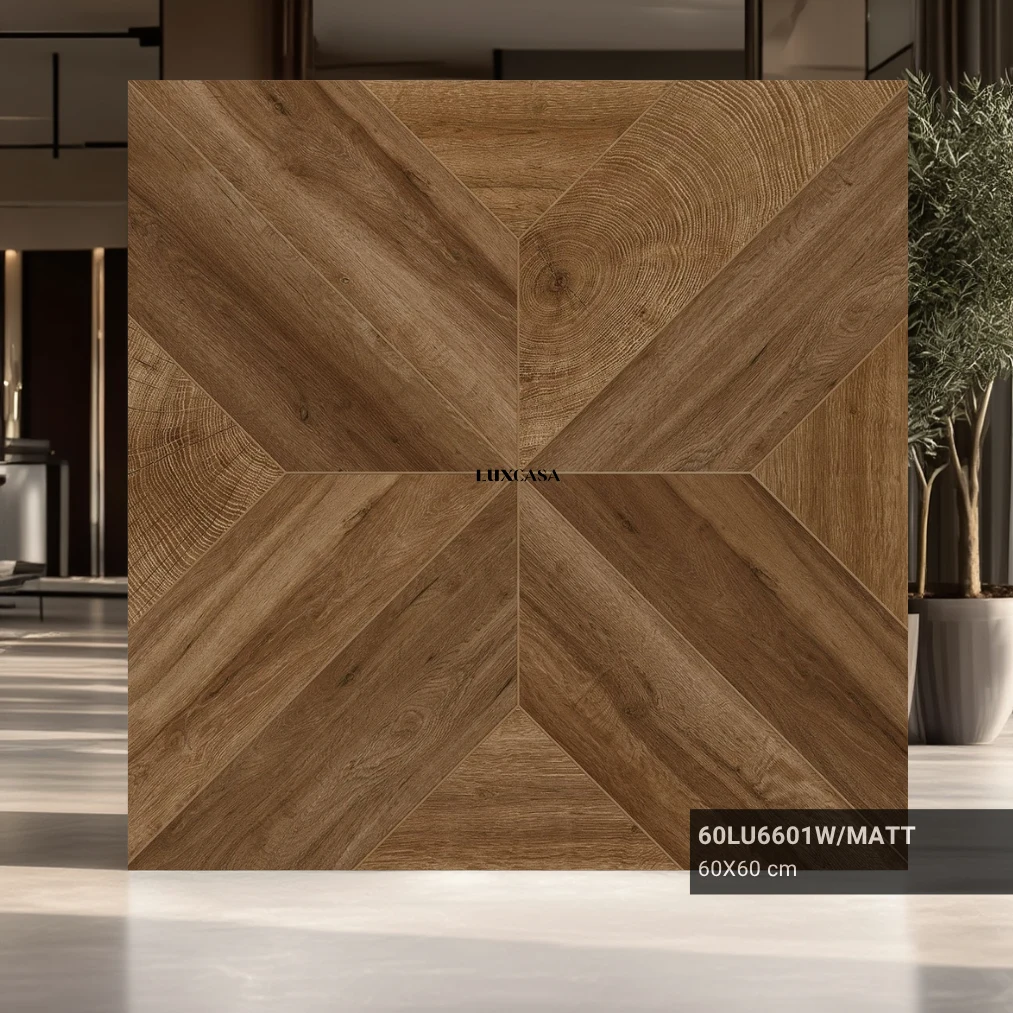 Mẫu gạch giả gỗ 60×60 60LU6601W