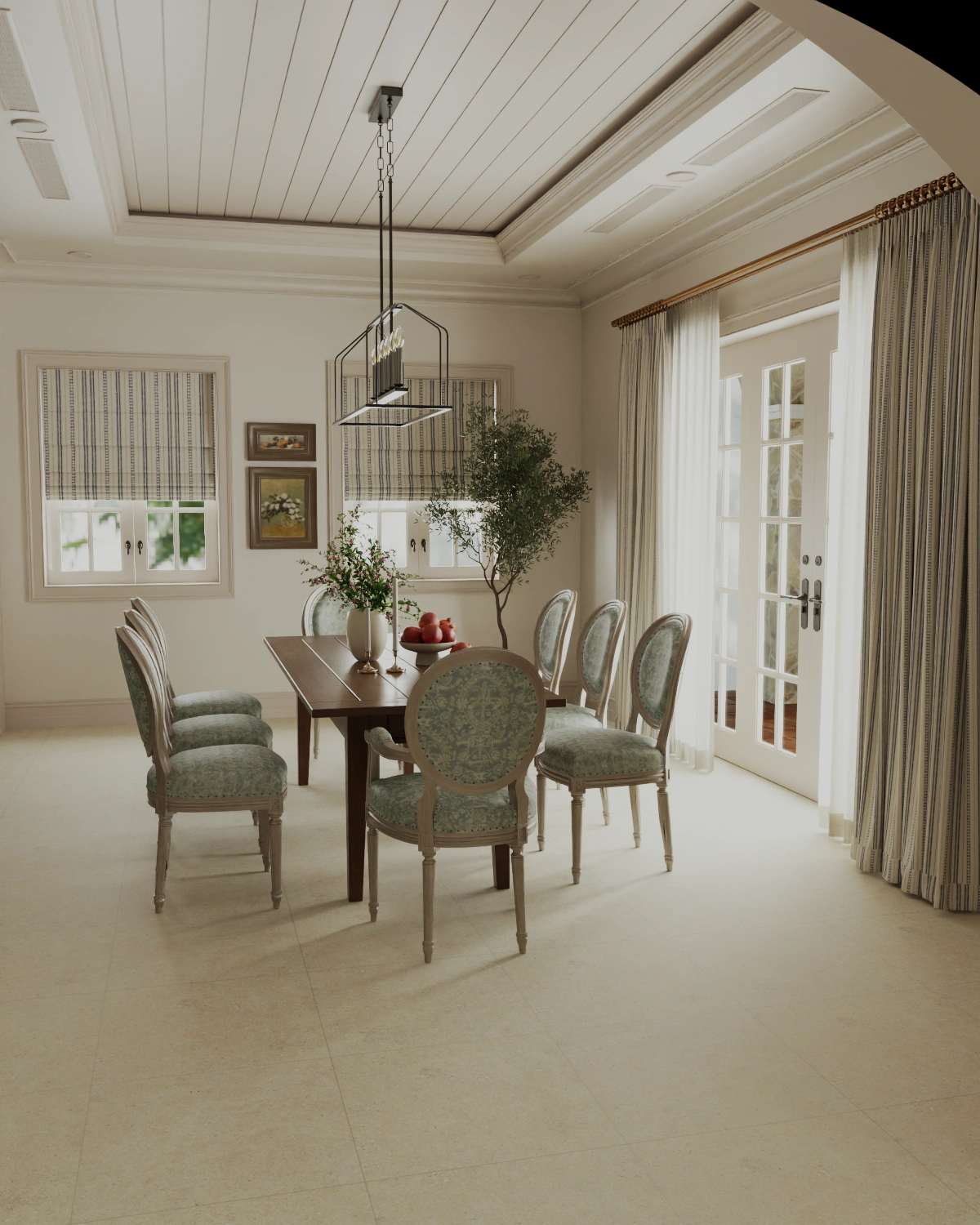 Mẫu gạch ốp nền màu kem 60x60 60LU60A119 (3)