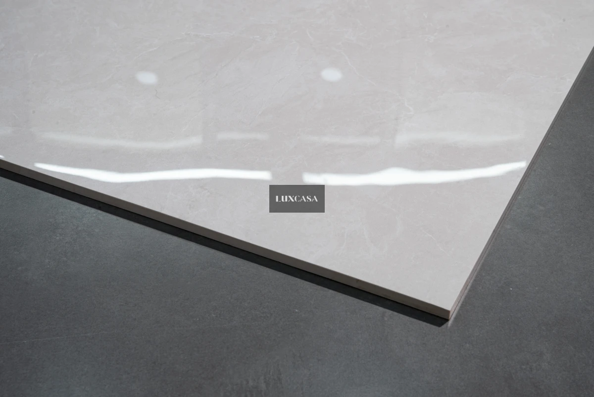 Bề mặt  gạch xám vân đá 60x60 60LU616