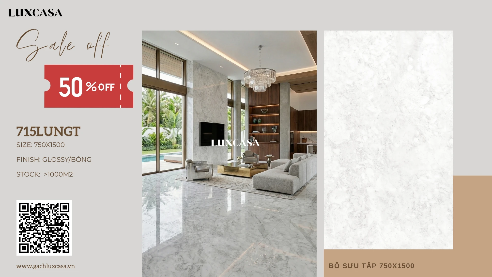 Gạch 750×1500 màu trắng 715LUNGT