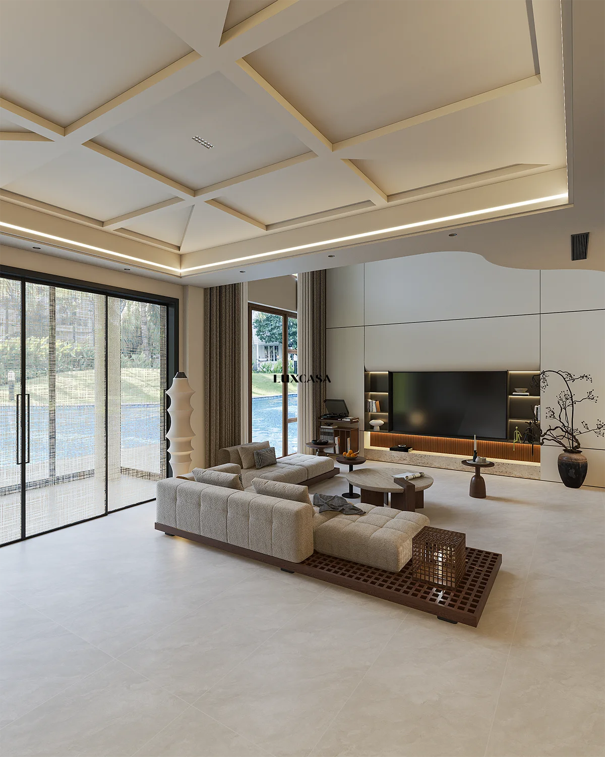 Gạch giả đá màu xám 60×120 612LUT13S