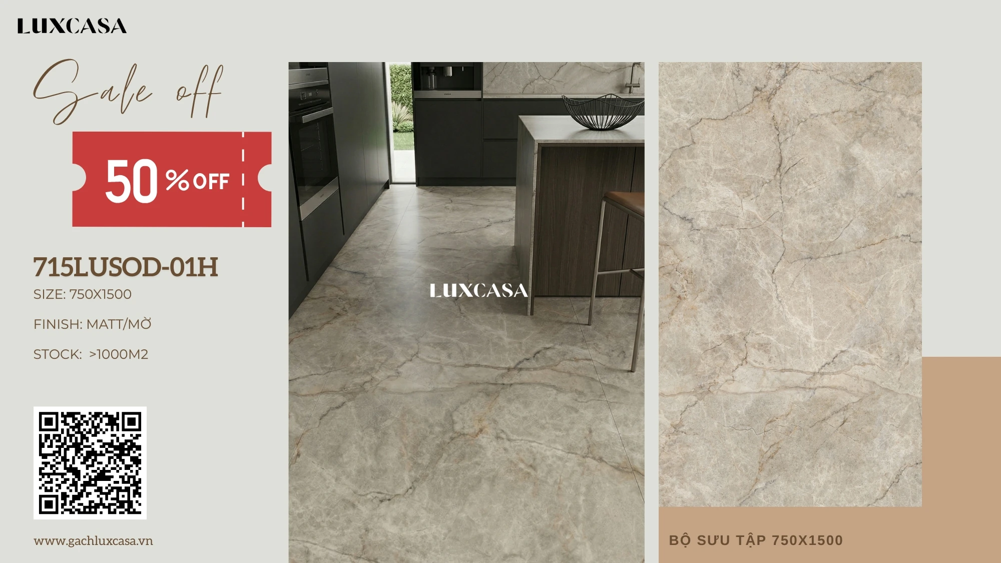 Gạch ốp lát 75×150 715LUSOD-01H