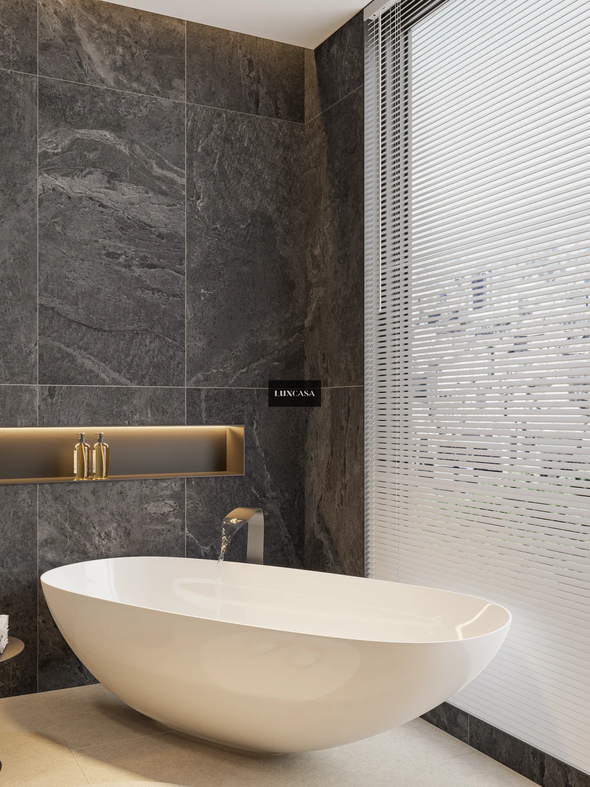 Gạch ốp toilet 60x120 612LU612N73