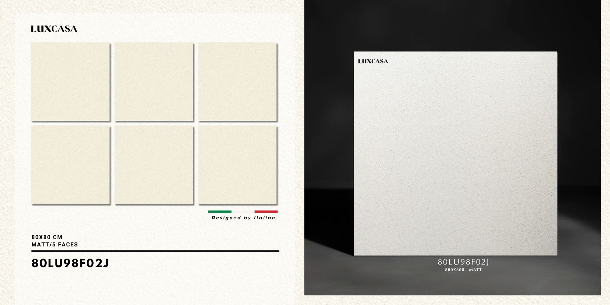 Mẫu gạch terrazzo 80X80 80LU98F02J