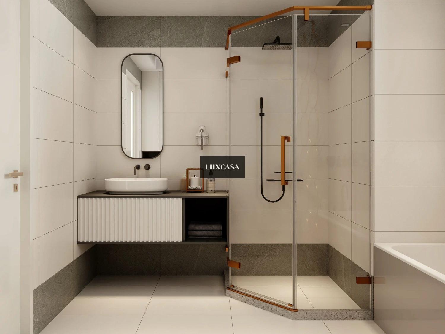 Gạch ốp toilet 30×60 ivory