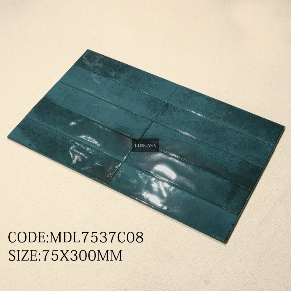 Gạch thẻ 75x300 xanh dương đậm LUMDL7537C08