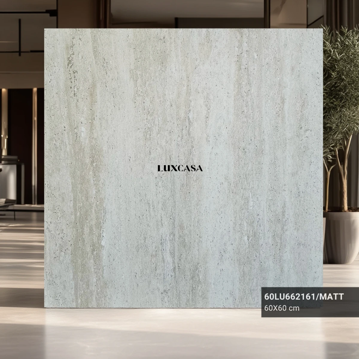 Gạch travertine 60X60 mờ 60LU662161