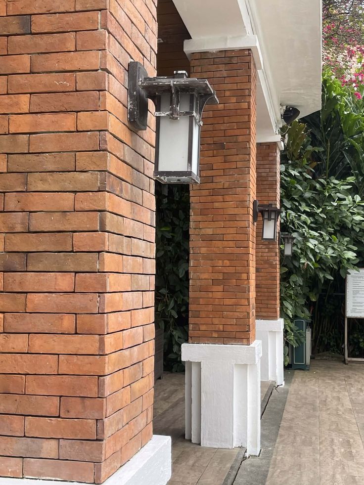 Gạch giả cổ ốp cột nhà