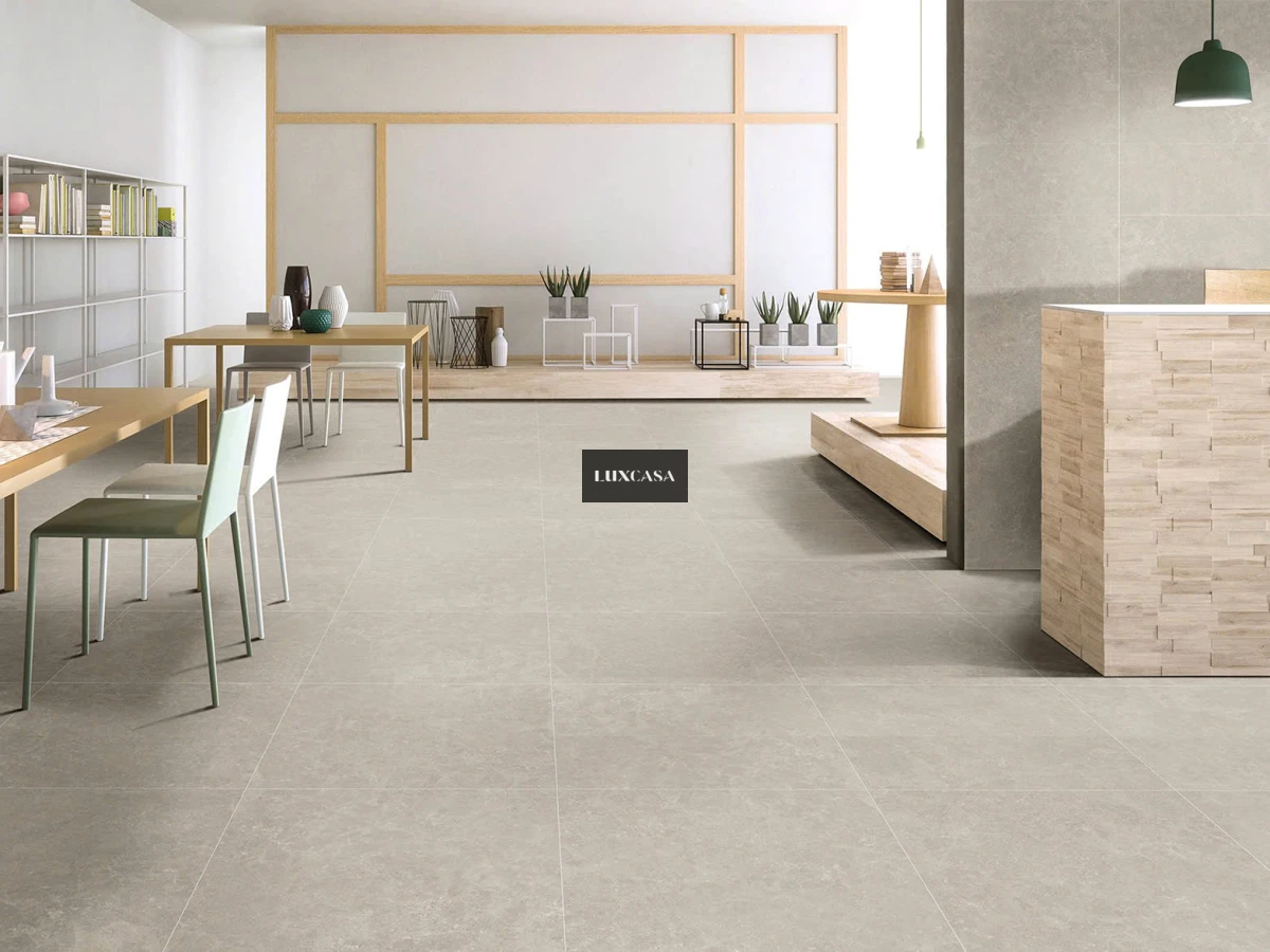 Gạch lát nền màu kem 60×60 60LUBR6002