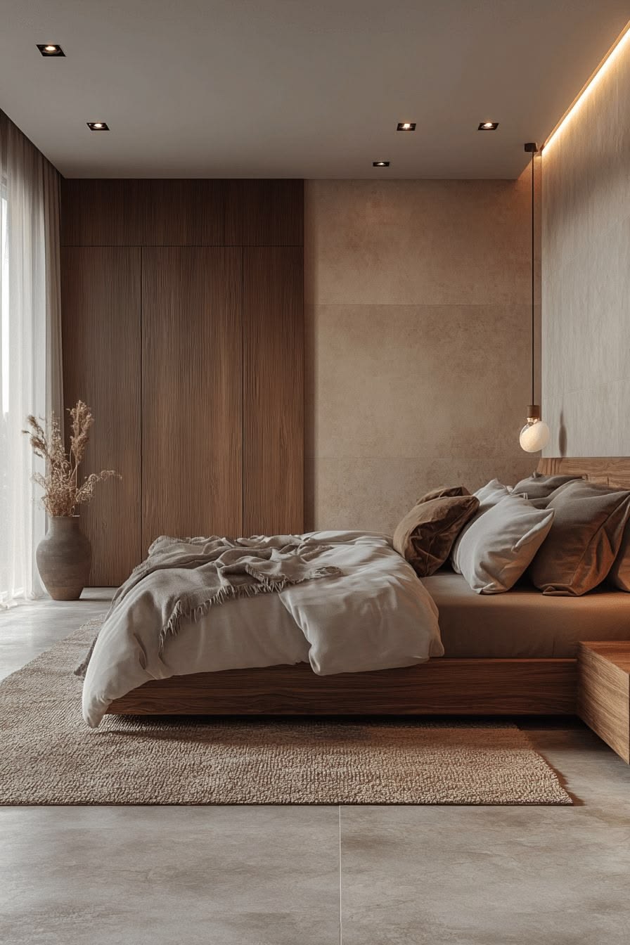 Gạch men matt lát phòng ngủ chống nồm