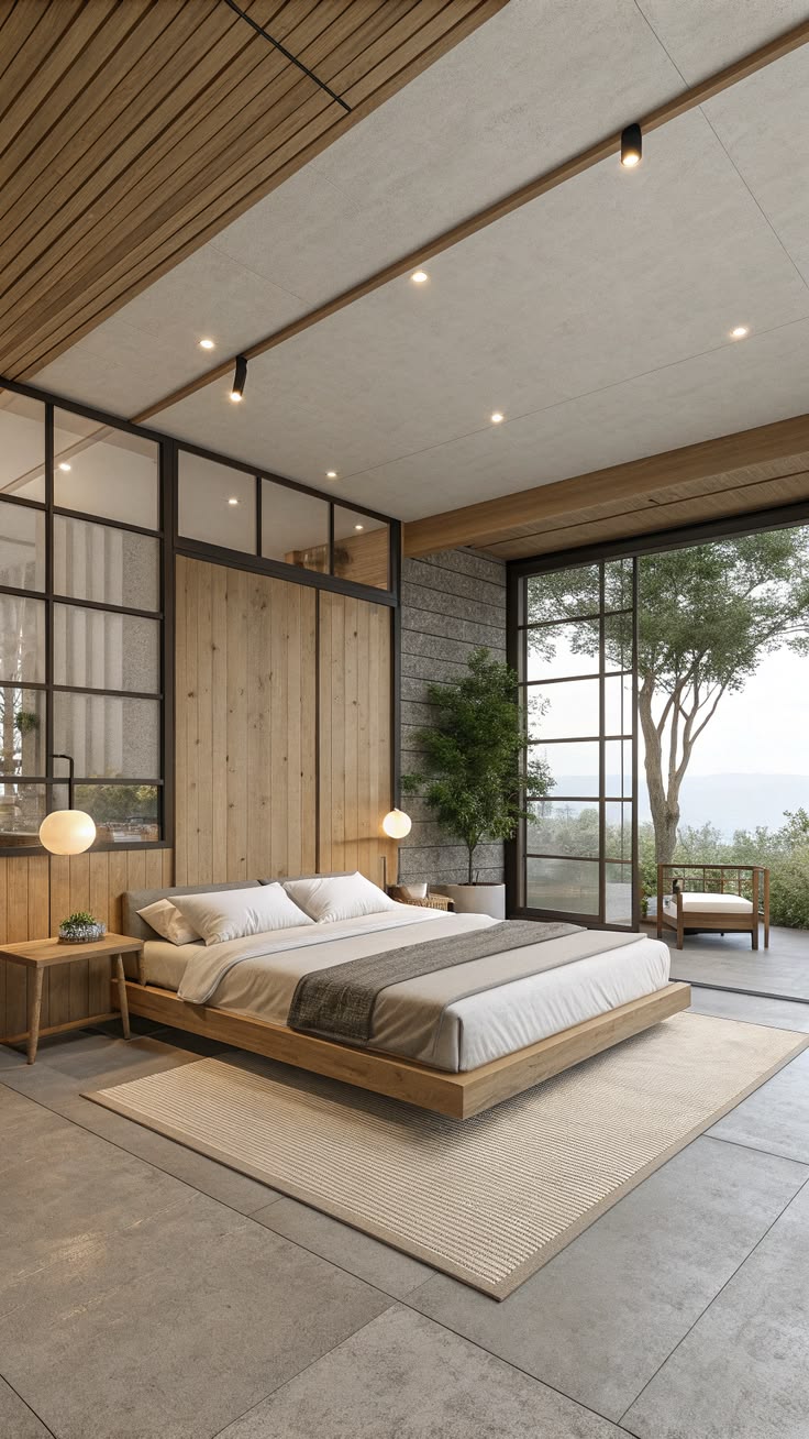 Gạch men matt lát phòng ngủ