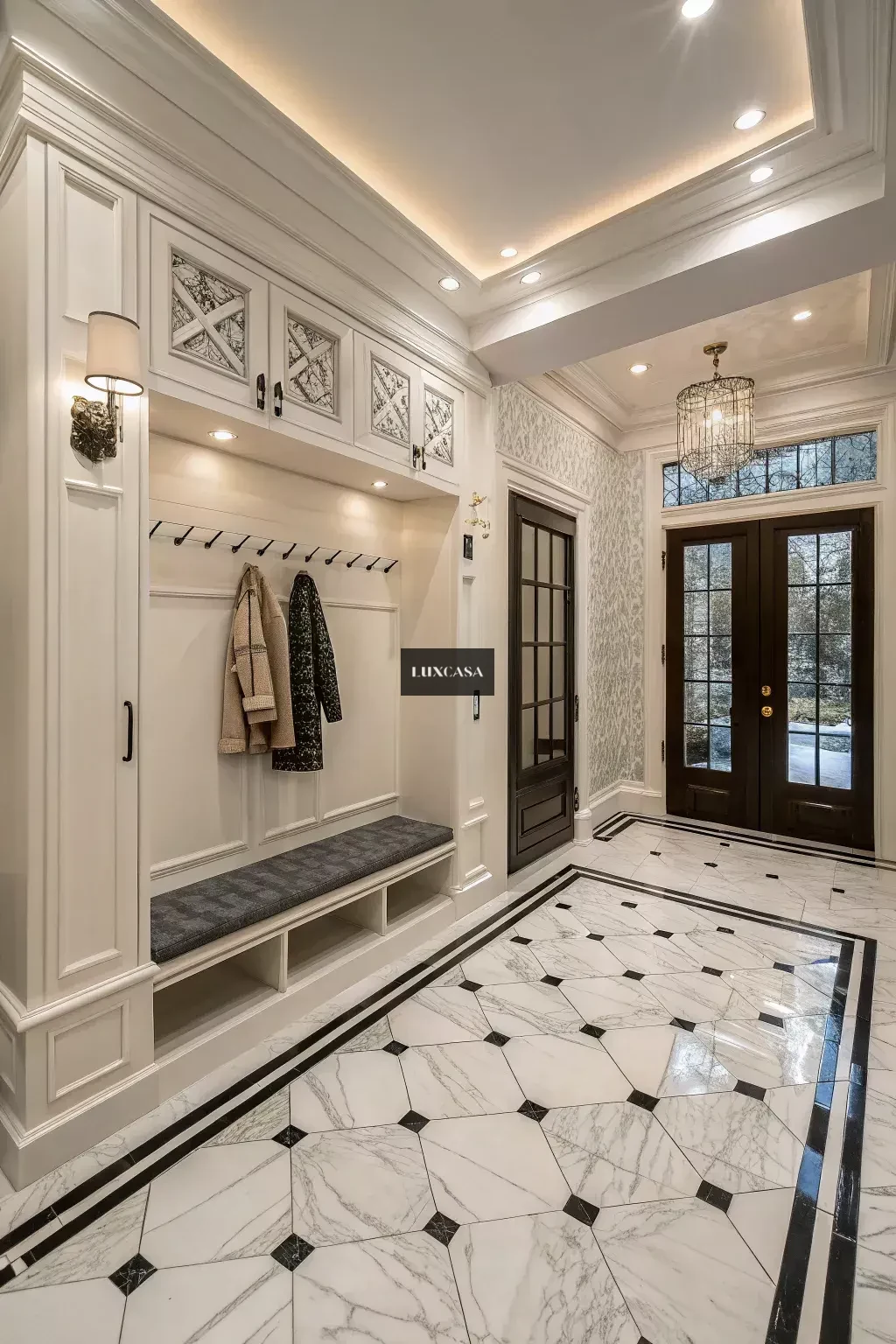 Đá tự nhiên marble làm thảm lát nhà