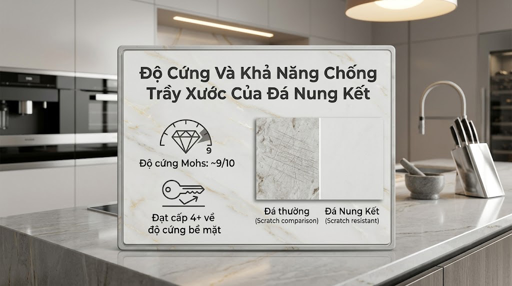 Độ cứng và khả năng chống trầy xước