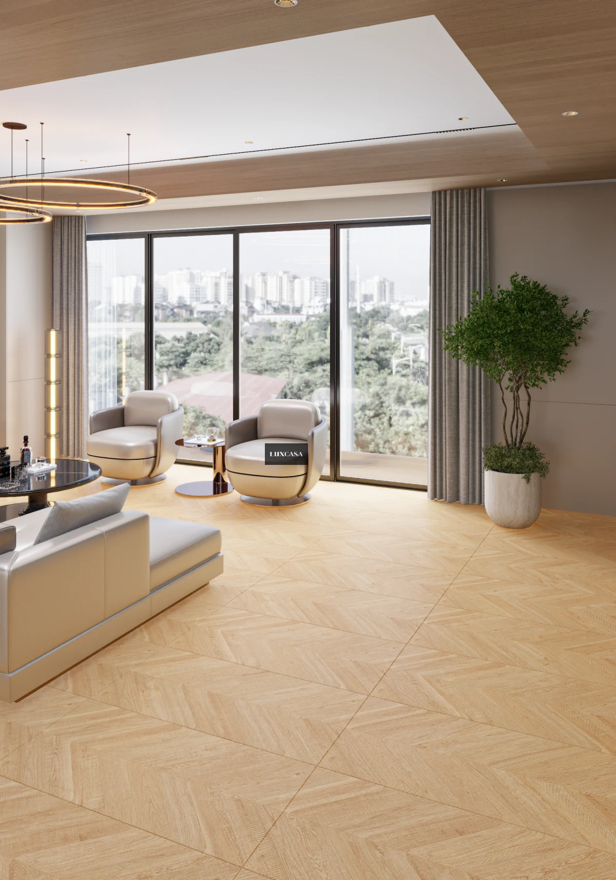 Gạch giả gỗ lát sàn 60x120 612LUW126M43