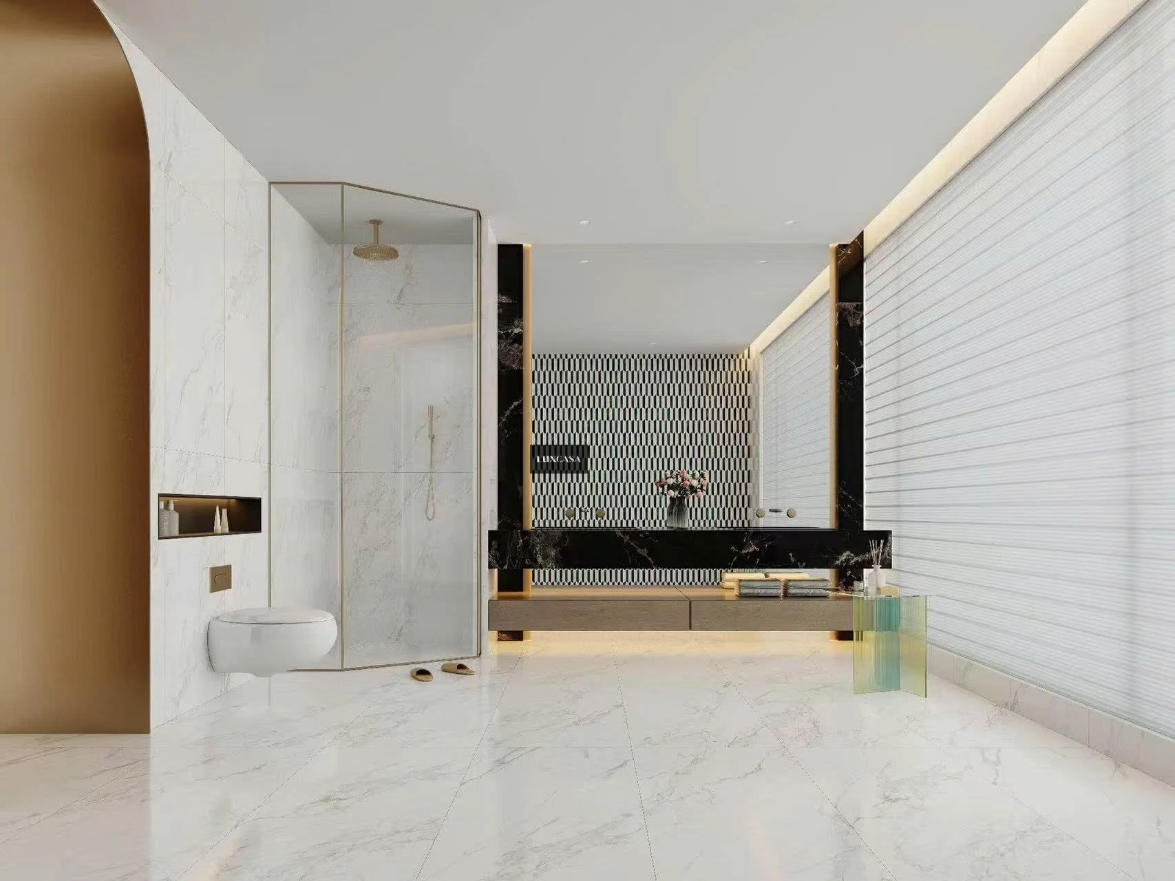 Gạch men mờ ốp wc 60×120 612LU612T168