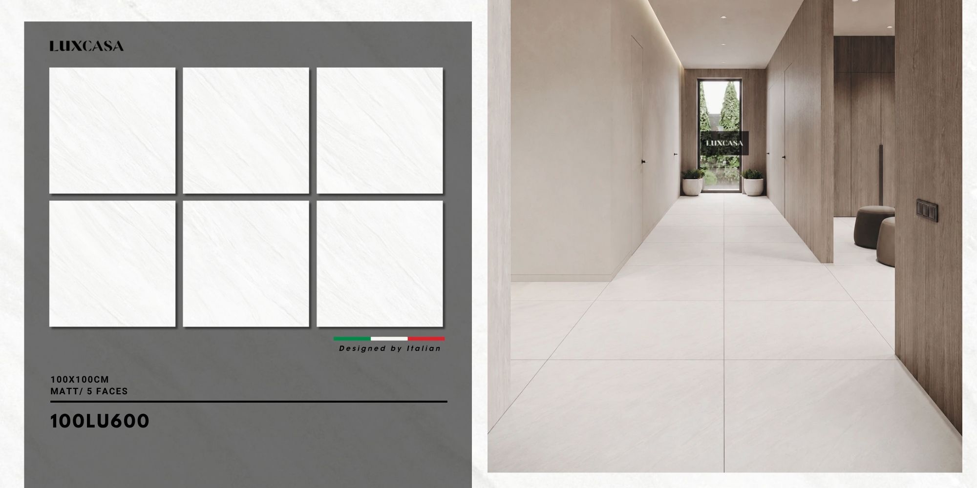 Gạch mờ mịn 1000x1000 100LU600
