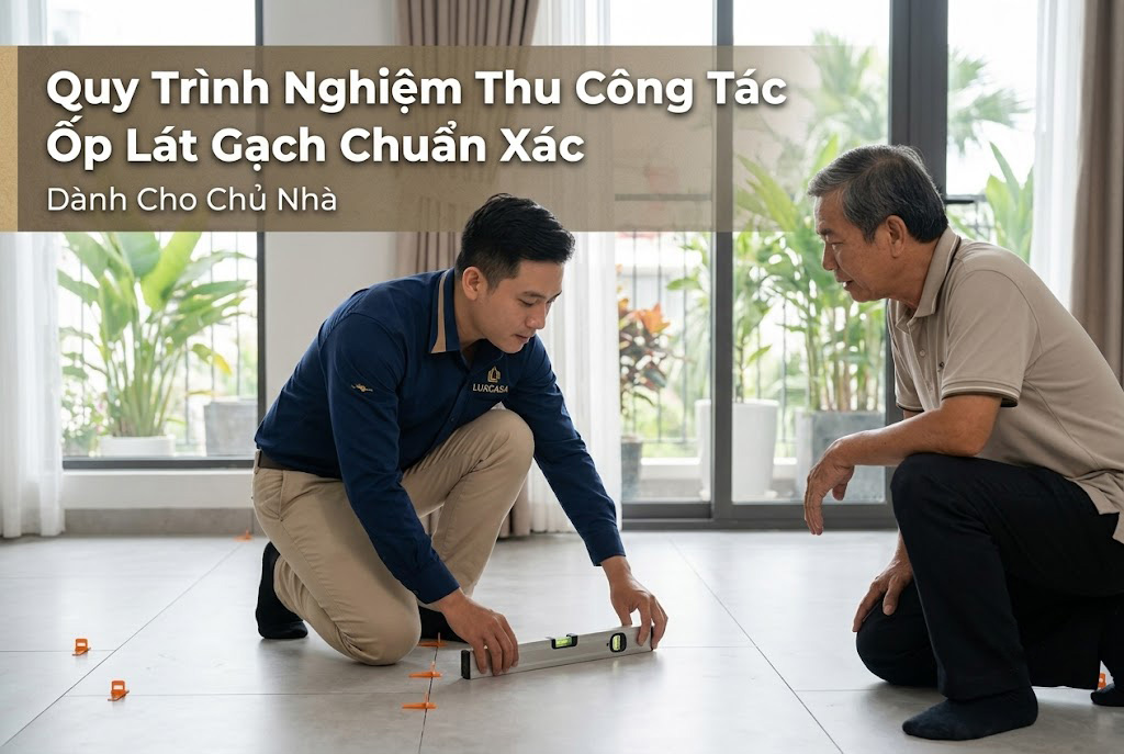 Quy Trình Nghiệm Thu Công Tác Ốp Lát Gạch
