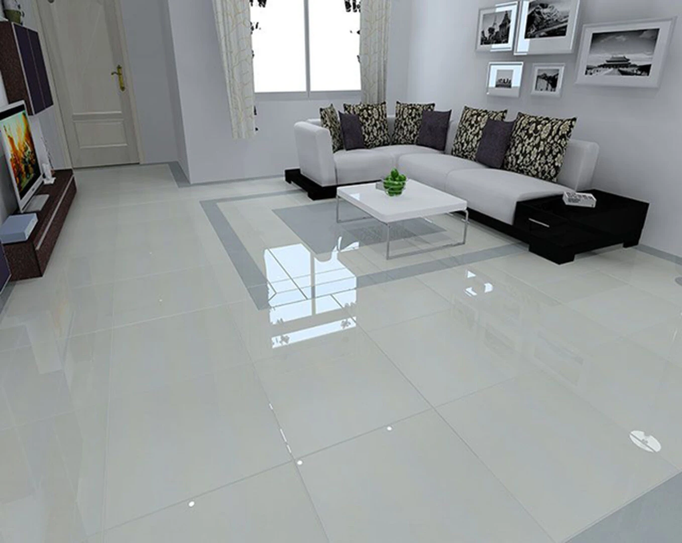 Mãu gạch 60x60 lát phòng khách giờ không còn phù hợp