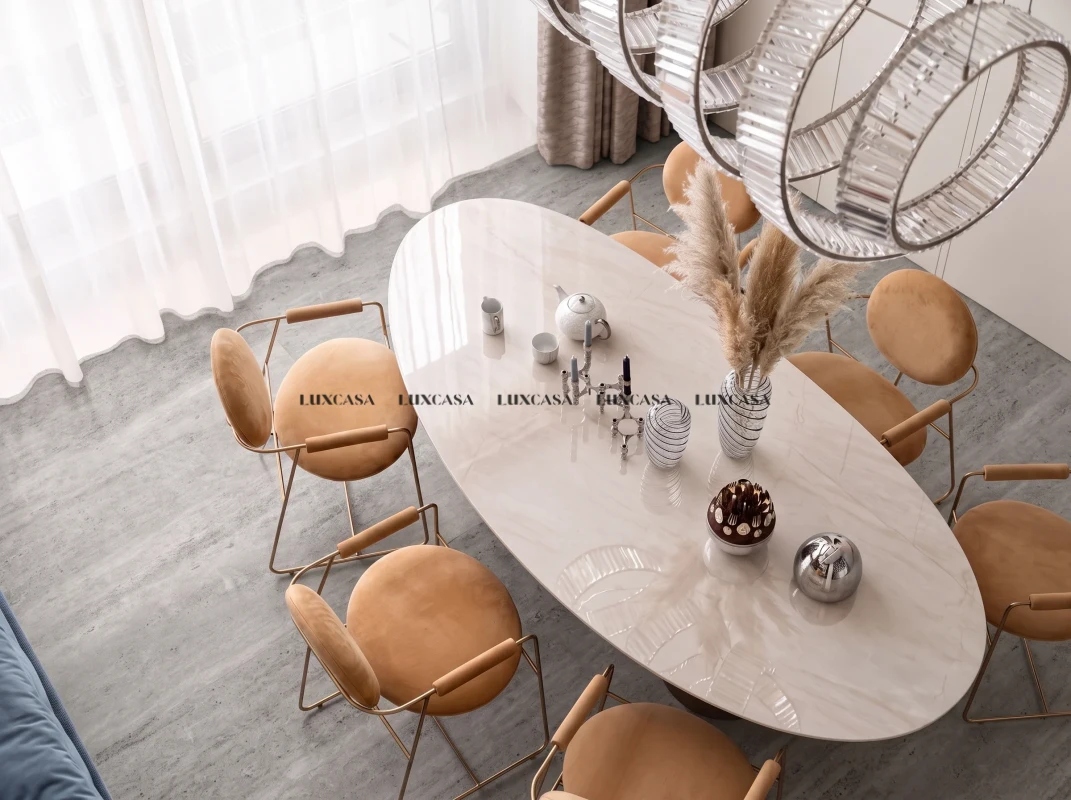 Đá nung kết Lucina 1832LUS0151210009 làm mặt bàn