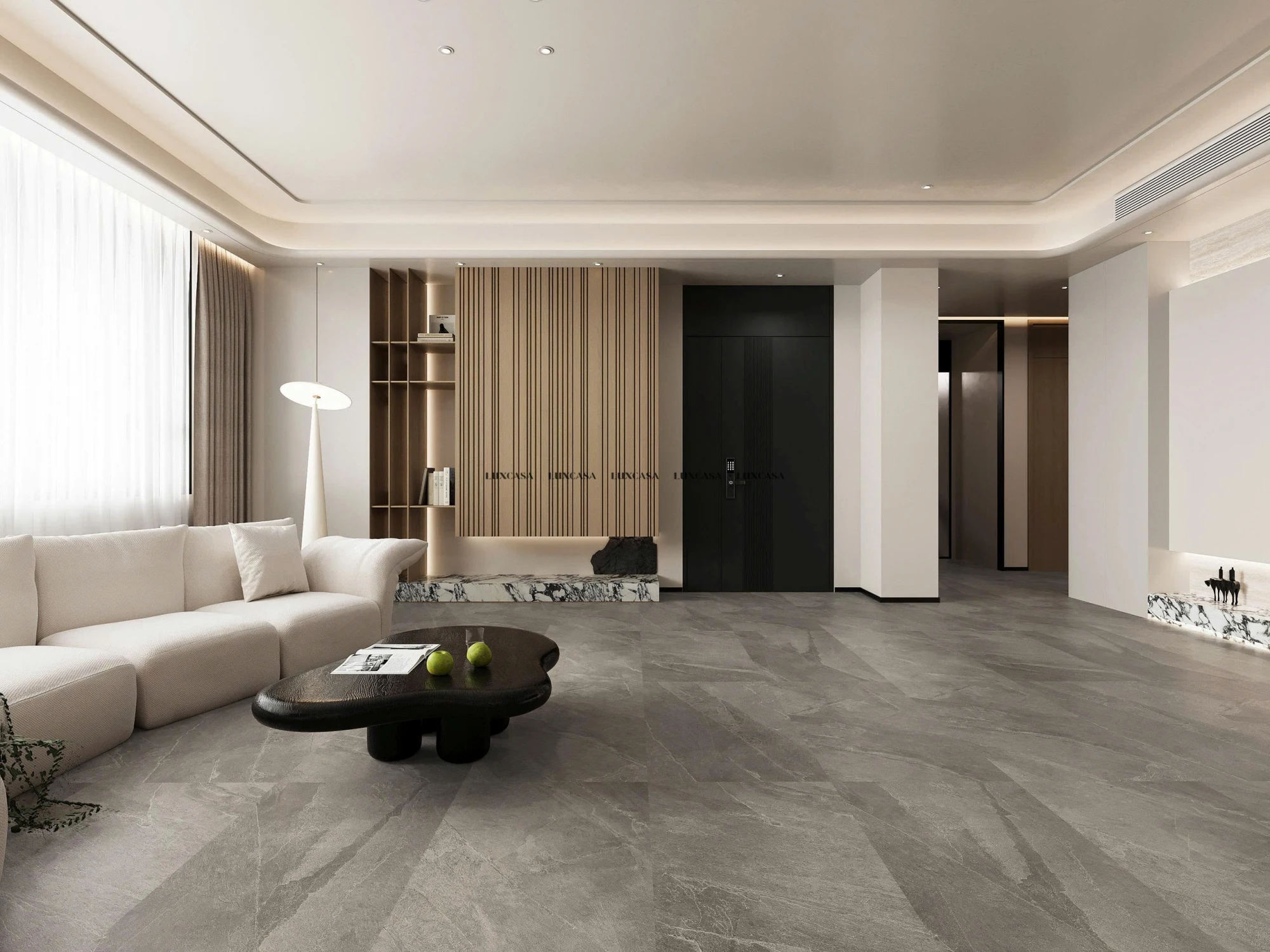 Gạch matt màu xám 60x120 612LUD12020