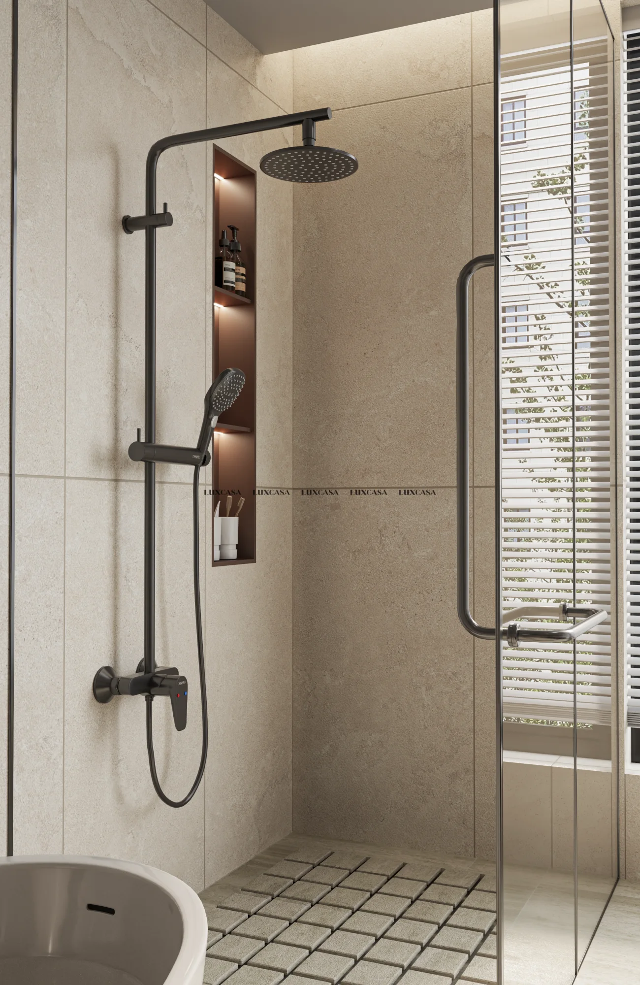 Gạch nhà tắm 60x120 612LUM12031