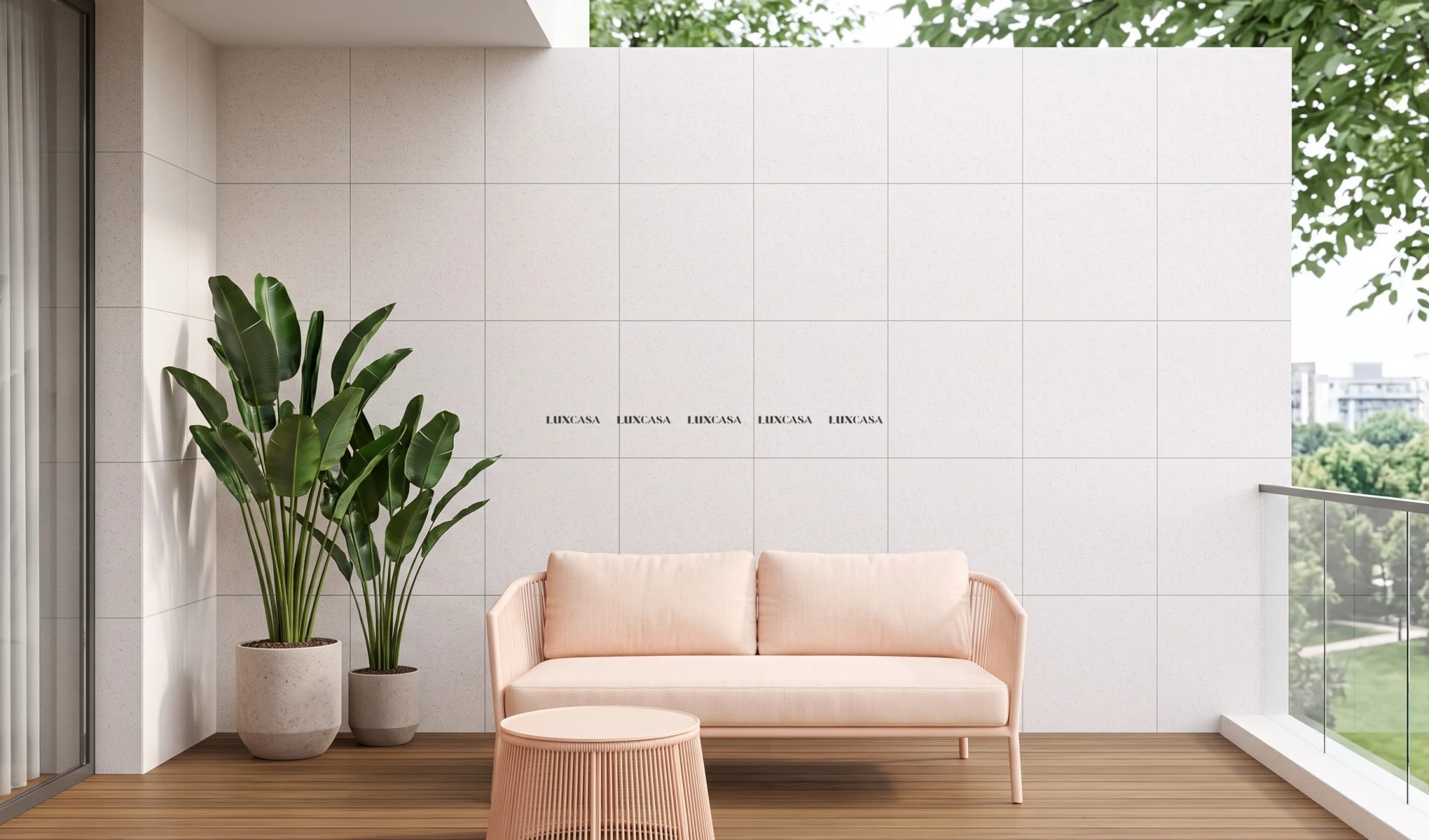 Gạch vân terrazzo 60x60 ốp ngoài trời
