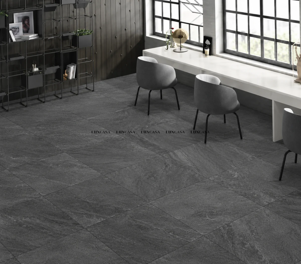 Hình ảnh gạch giả đá kích thước 60x60, phù hợp cho trang trí nội thất